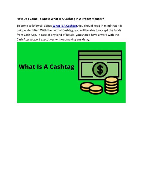 what is a cashtag identifier